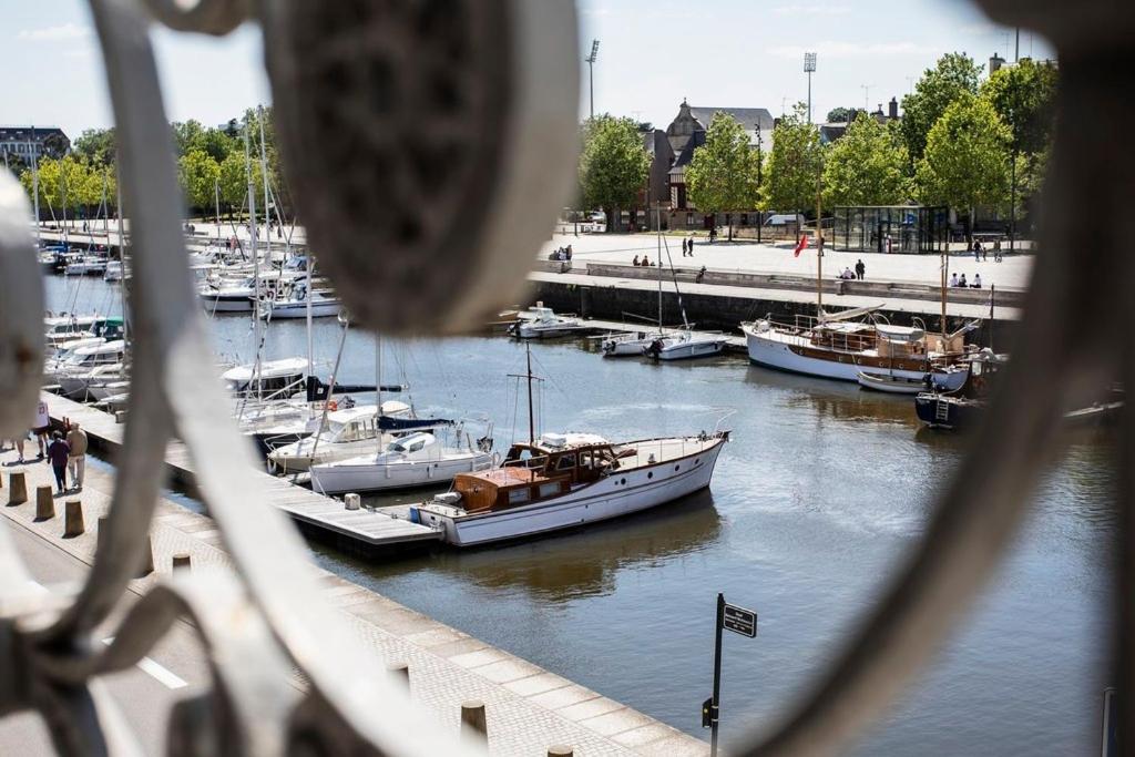 Vue Imprenable Sur Le Port, Charmant Et Clair! Vannes Buitenkant foto
